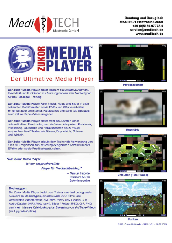 Zukor MediaPlayer