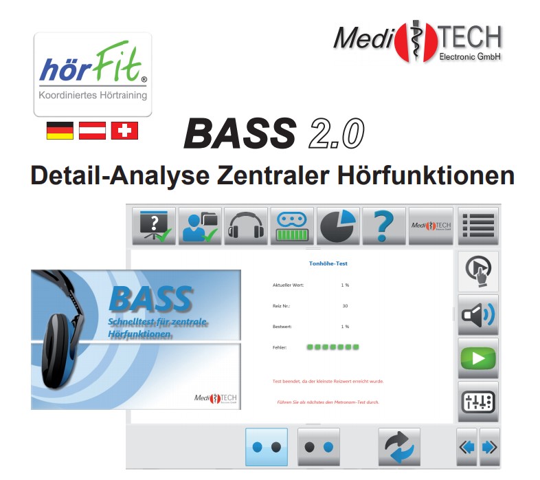 BASS 2.0 Detail analysis of Central Auditory Processing