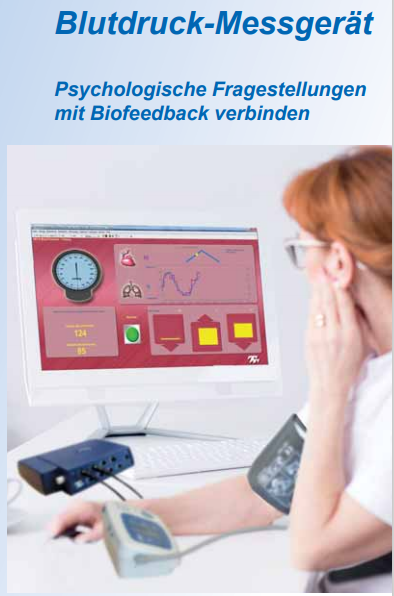 Blutdruckmessgerät Info-Flyer